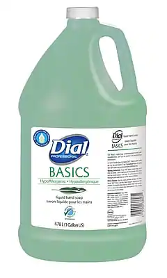 Henkel - Dial Basics Liquid Hand Soap Refill, Floral, 128 Oz - Green