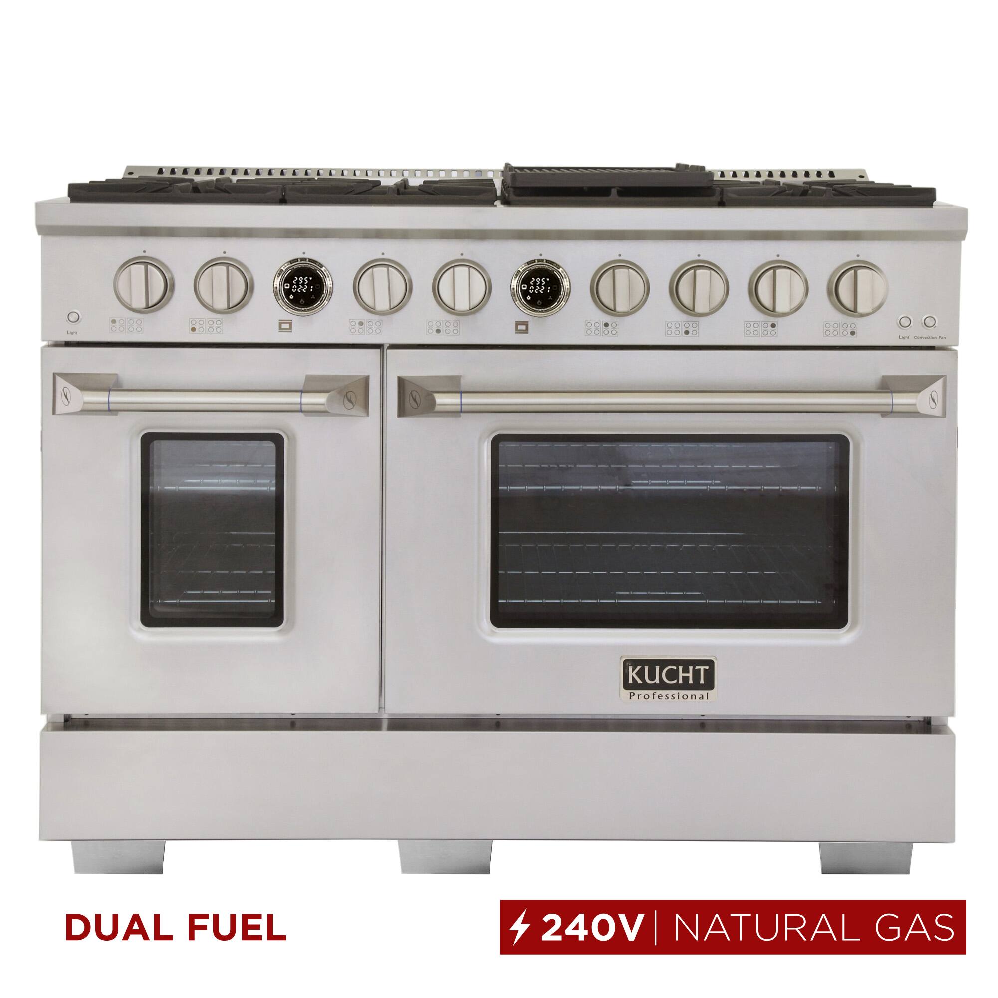 KUCHT Professional DUAL FUEL 240V | NATURAL GAS
DUAL FUEL
240V | NATURAL GAS