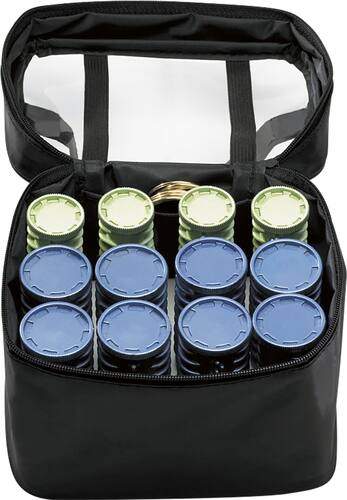 Ion Shine Compact Styling Hair Setter with 12 Ceramic Rollers-Angle_Standard 