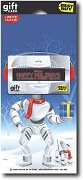 Front Large. Best Buy GC - $200 Robot Elf Gift Card.