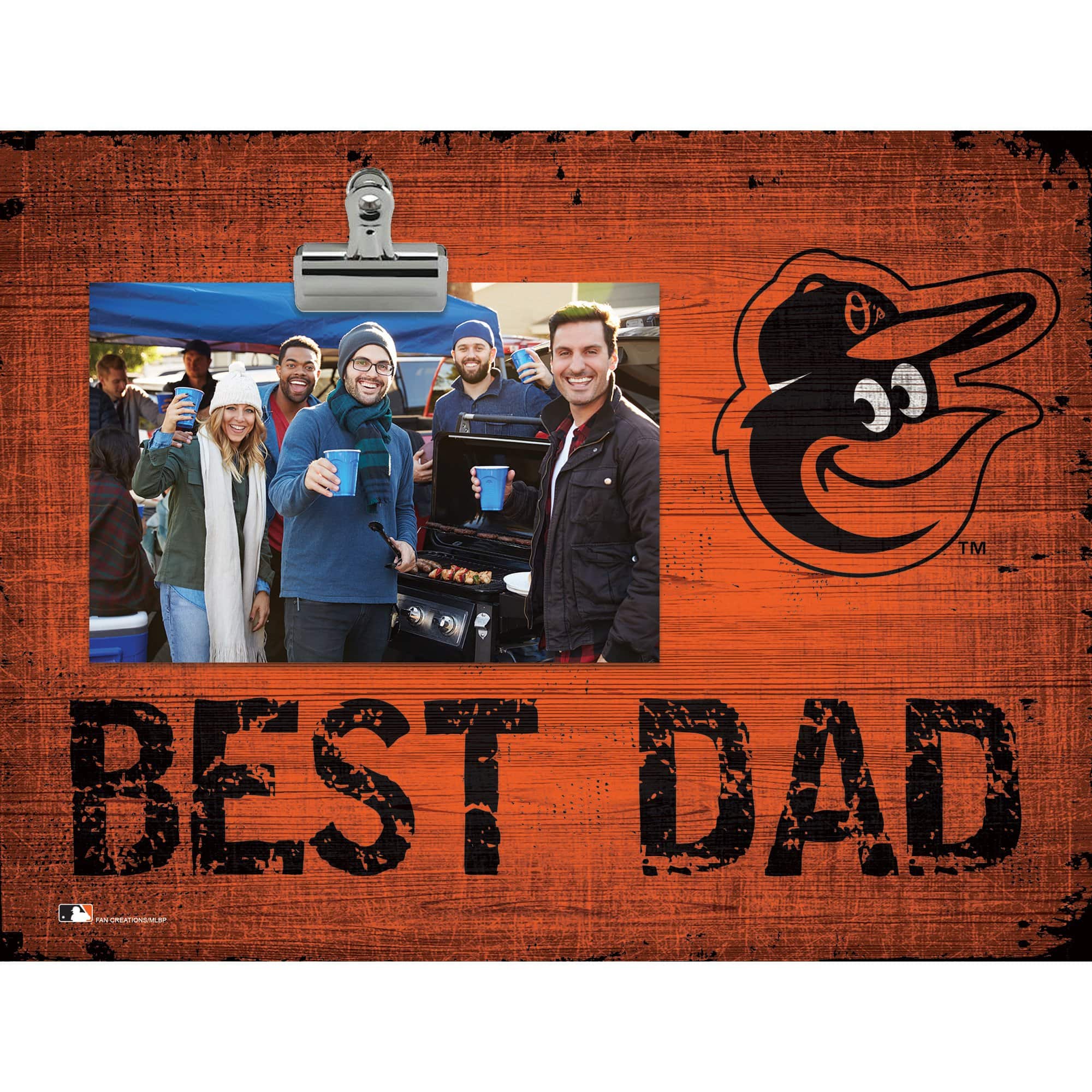 Fan Creations - Baltimore Orioles 8'' x 10.5'' Best Dad Clip Frame - Multicolor price history on PriceWatchPro