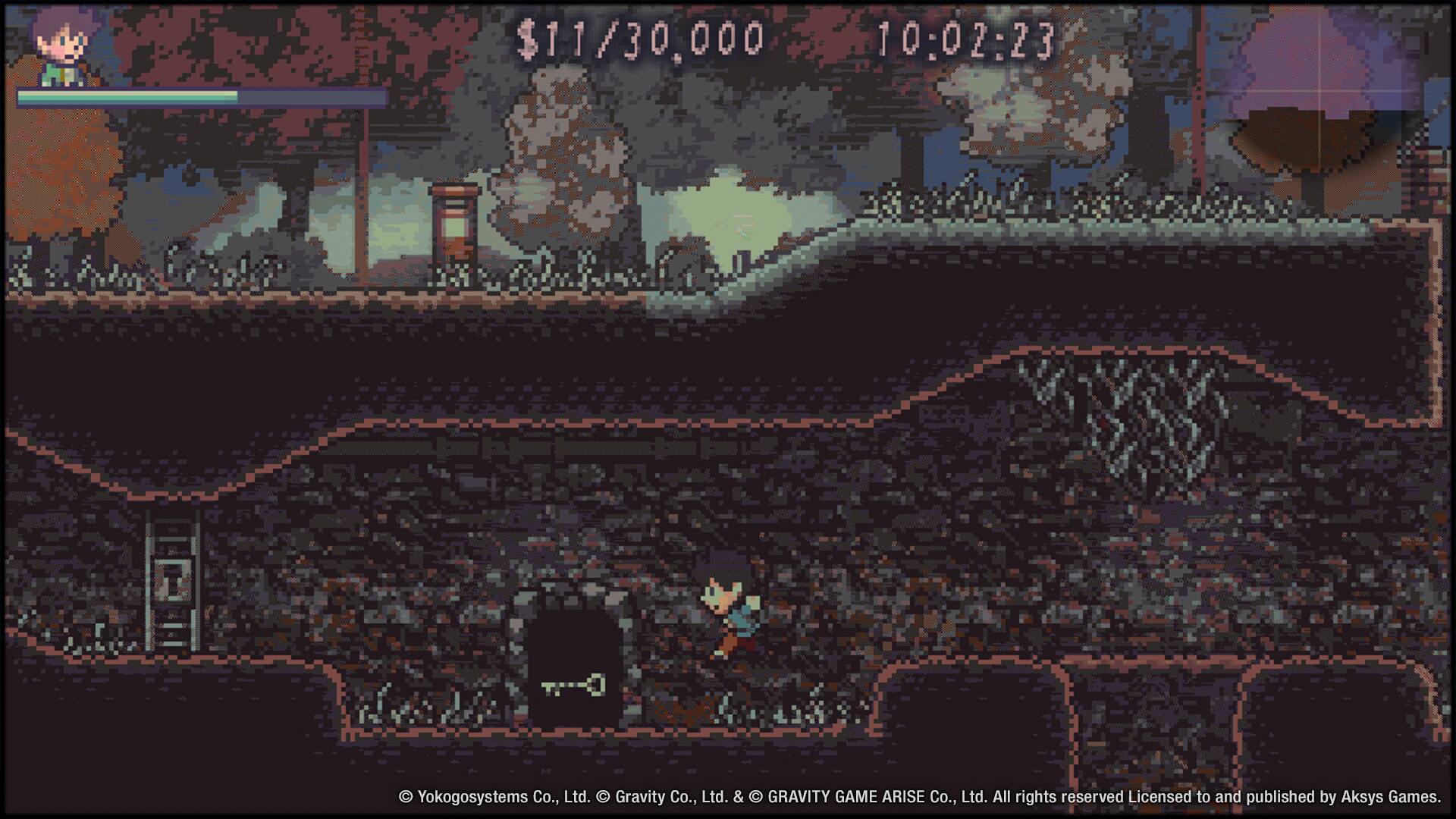 $11/30,000 10:02:23

Yokogosystems Co., Ltd. Gravity Co., Ltd. & GRAVITY GAME ARISE Co., Ltd. All rights reserved Licensed to and published by Aksys Games.