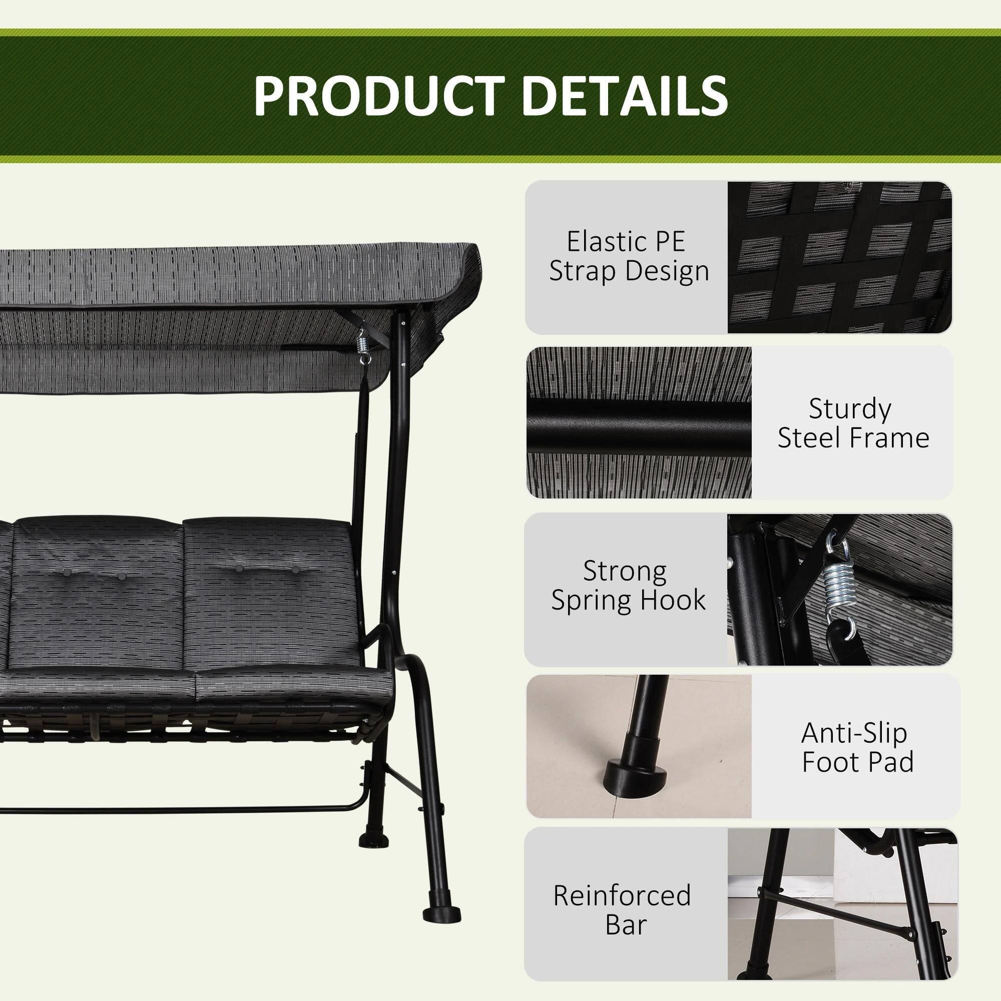 PRODUCT DETAILS

- Elastic PE Strap Design
- Sturdy Steel Frame
- Strong Spring Hook
- Anti-Slip Foot Pad
- Reinforced Bar