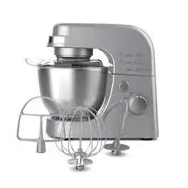 Hamilton Beach - Stand Mixer with 7 Speeds - Silver