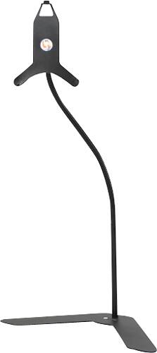 Front. Standzout - Standzfree Floor Stand for Apple® iPad®, iPad 2, iPad 3rd Generation and iPad with Retina - Black.