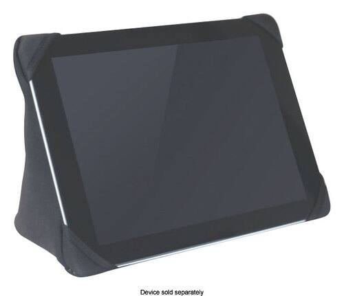 Front Standard. Tablet Pal - Tablet Pillow for Most Tablets Up to 11" - Black.