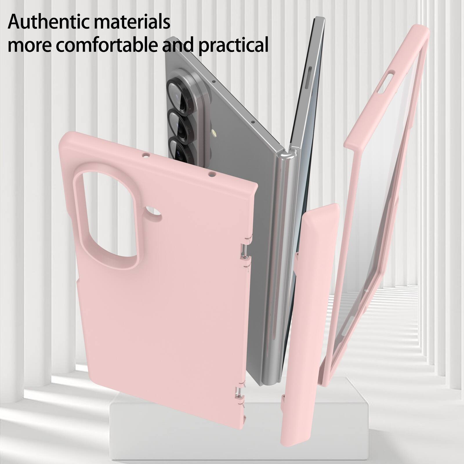 Authentic materials more comfortable and practical