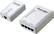 Angle. Actiontec - Powerline Ethernet Adapter and 4-Port Hub - White.