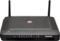 Front Zoom. Zoom - DOCSIS 3.0 Cable Modem with Built-In Wireless-N Router - Black.