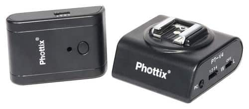 Front Standard. Phottix - Aster PT-V4 Wireless Flash Remote Trigger and Receiver.