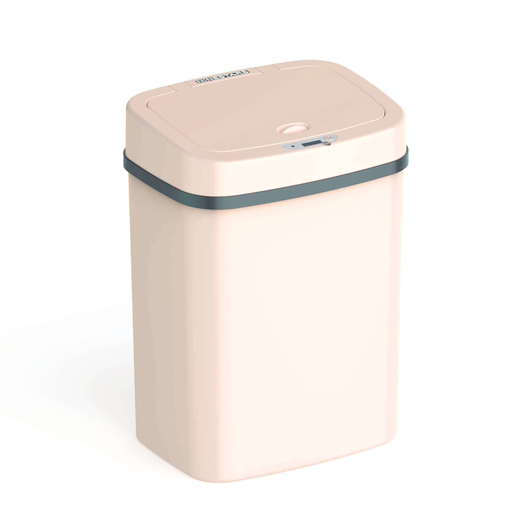 Nine Stars - Rectangular Motion Sensor Trash Can 3.2 Gallon ABS