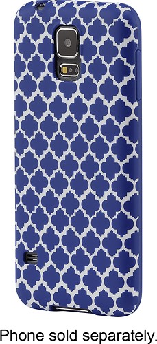  Dynex™ - Case for Samsung Galaxy S 5 Cell Phones - Blue