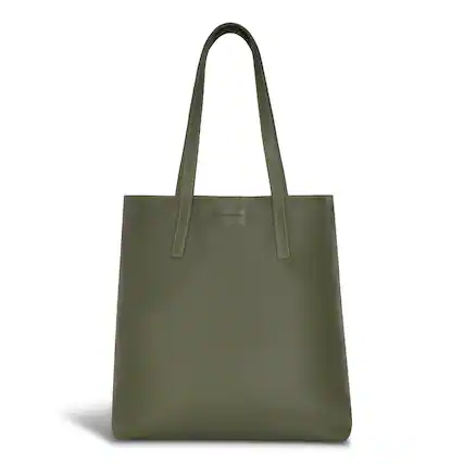 Front. Champs - OB-415-KHAKI (VERTICAL TOTE) - Khaki.
