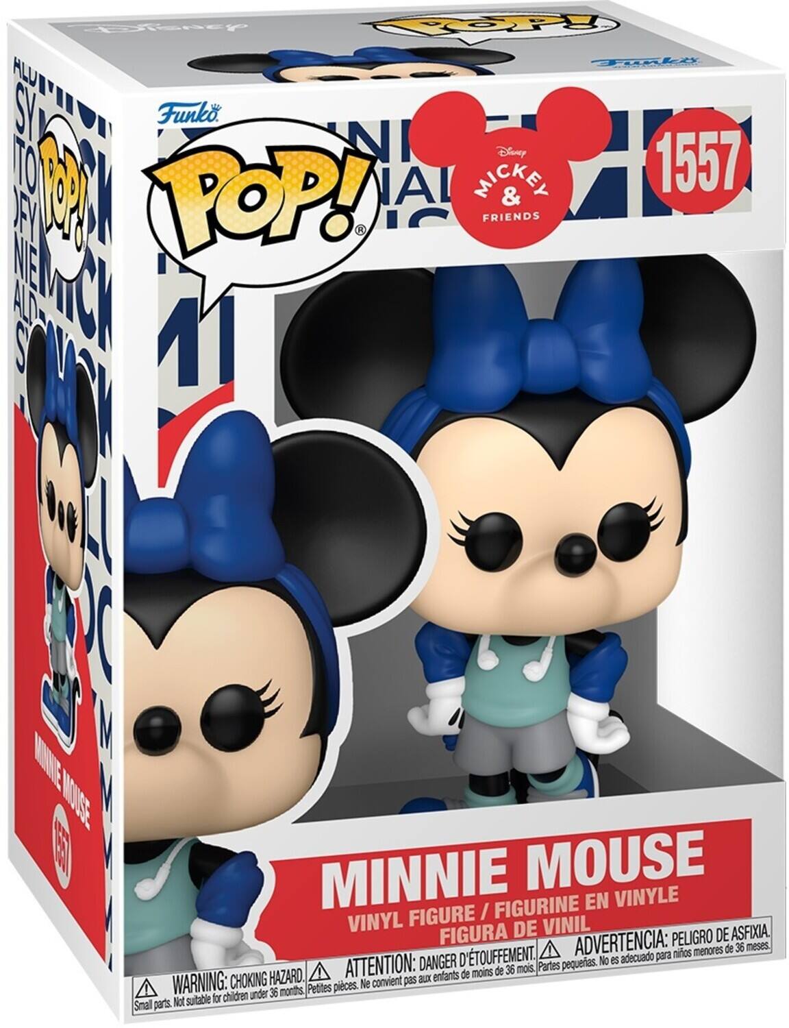 Funko, POP!, MINNIE MOUSE, MINNIE MOUSE FIGURINE EN VINYLE, FIGURE / VINYL, FIGURA DE VINIL, ADVERTENCIA: PELIGRO DE ASFIXIA, DANGER D'ÉTOUFFEMENT, ADVERTENCIA: PELIGRO DE ASFIXIA, WARNING: CHOKING HAZARD, Not suitable for children under 36 months, Petites pièces, No es acuádulo para niños menores de 36 meses, Parts pequeñas, Not suitable for children under 36 months, Small parts.