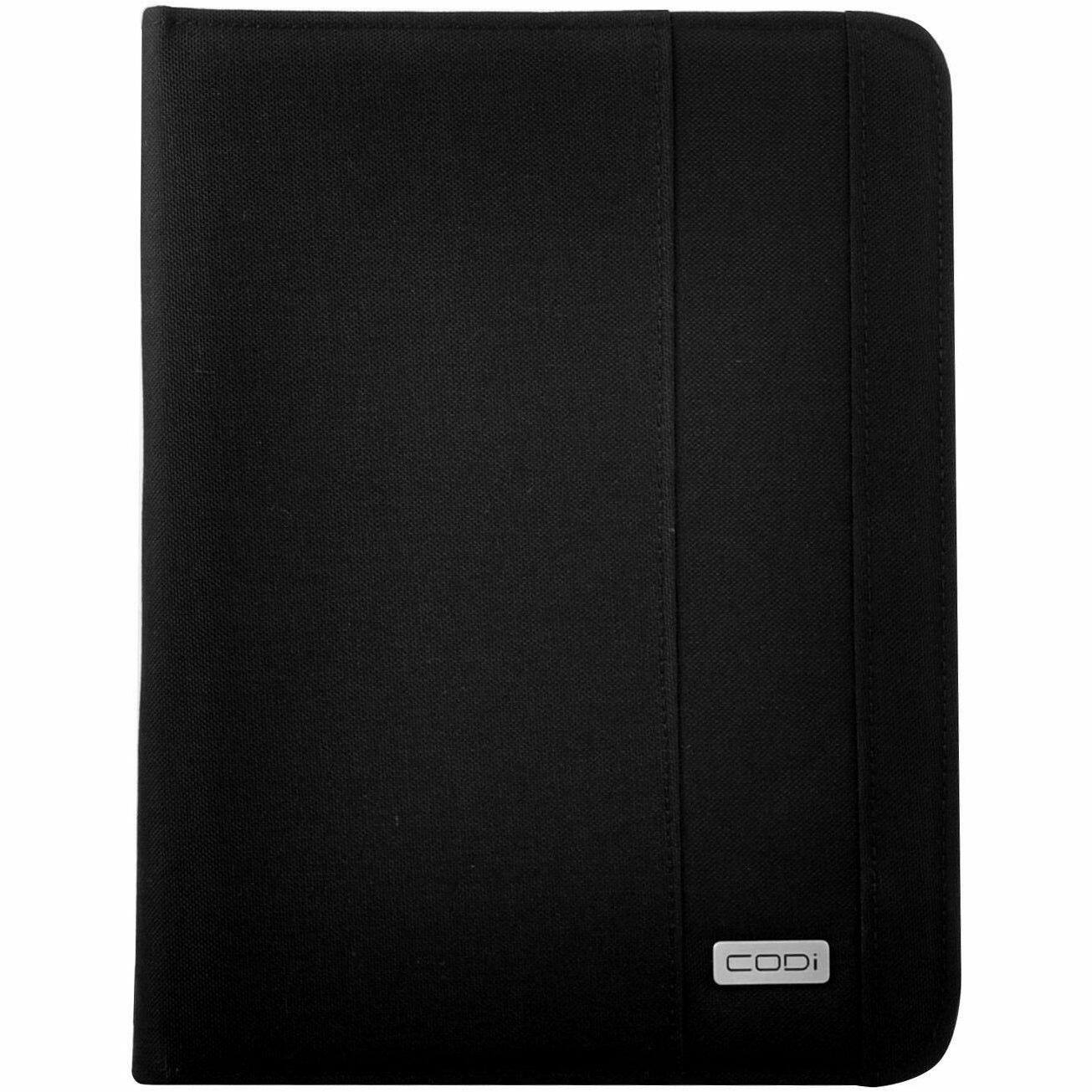 Alt View 2. CODi - CODi Nylon Folio w/ Mitt for iPad Air 13" (M3, M2), iPad Pro 12.9" (6th, 5th, 4th, 3rd Generation) - Durable 1000D - Black.