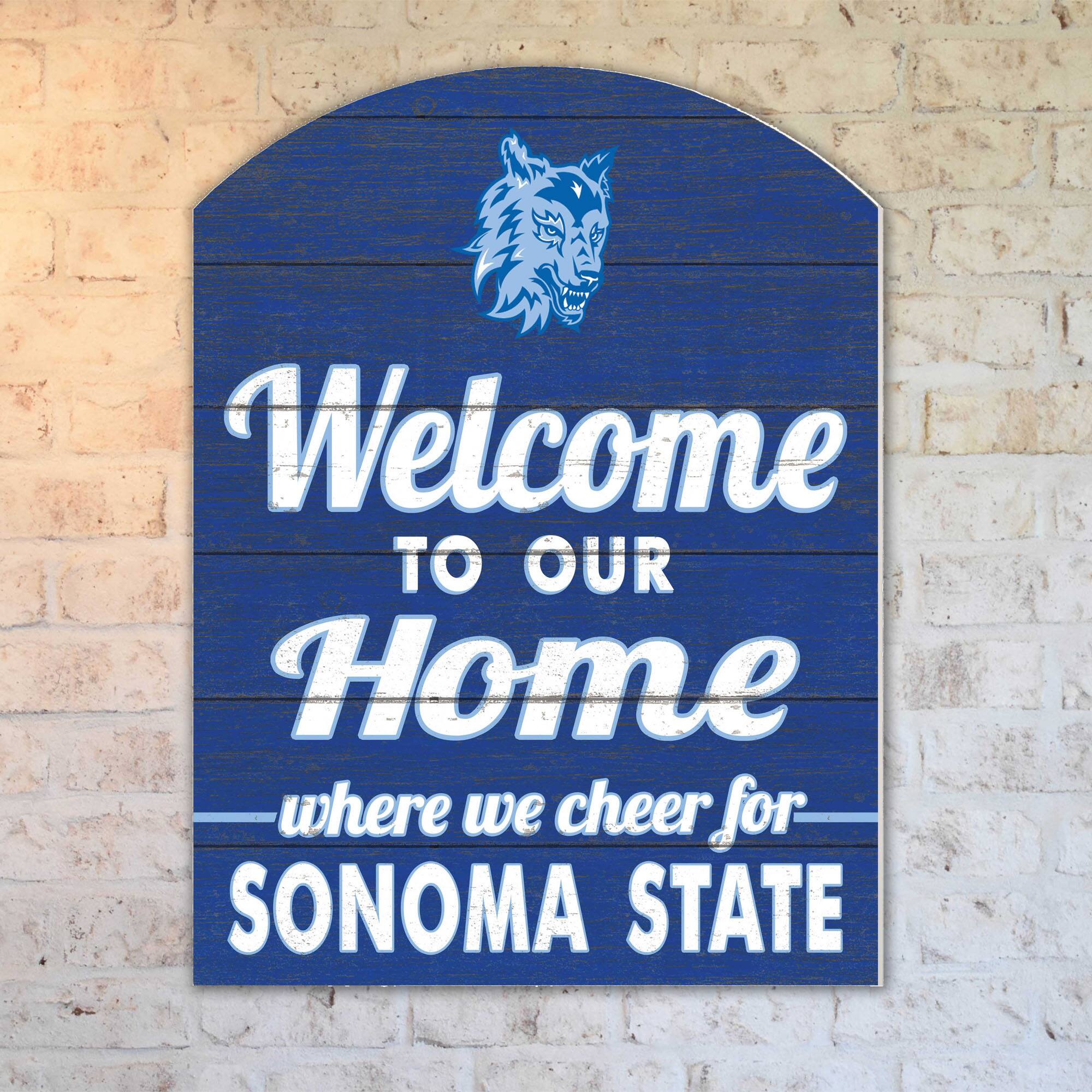 Jardine Sonoma State Seawolves 16'' x 22'' Indoor/Outdoor Marquee Sign ...