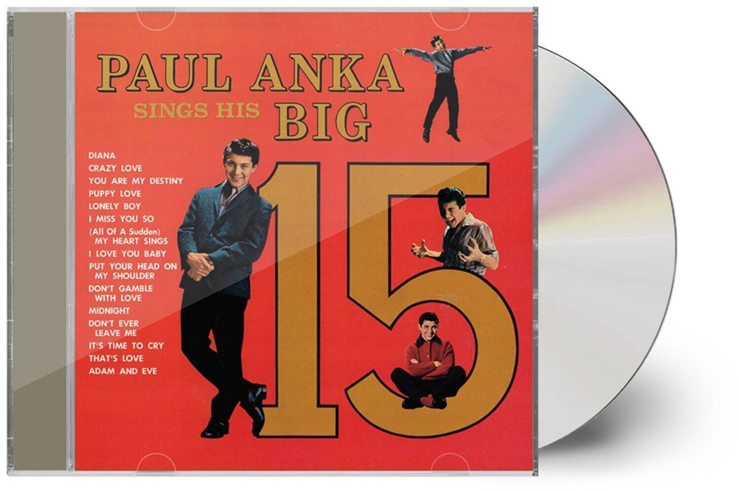 Paul Anka - Paul Anka Sings His Big 15   - COMPACT DISCS [CD]