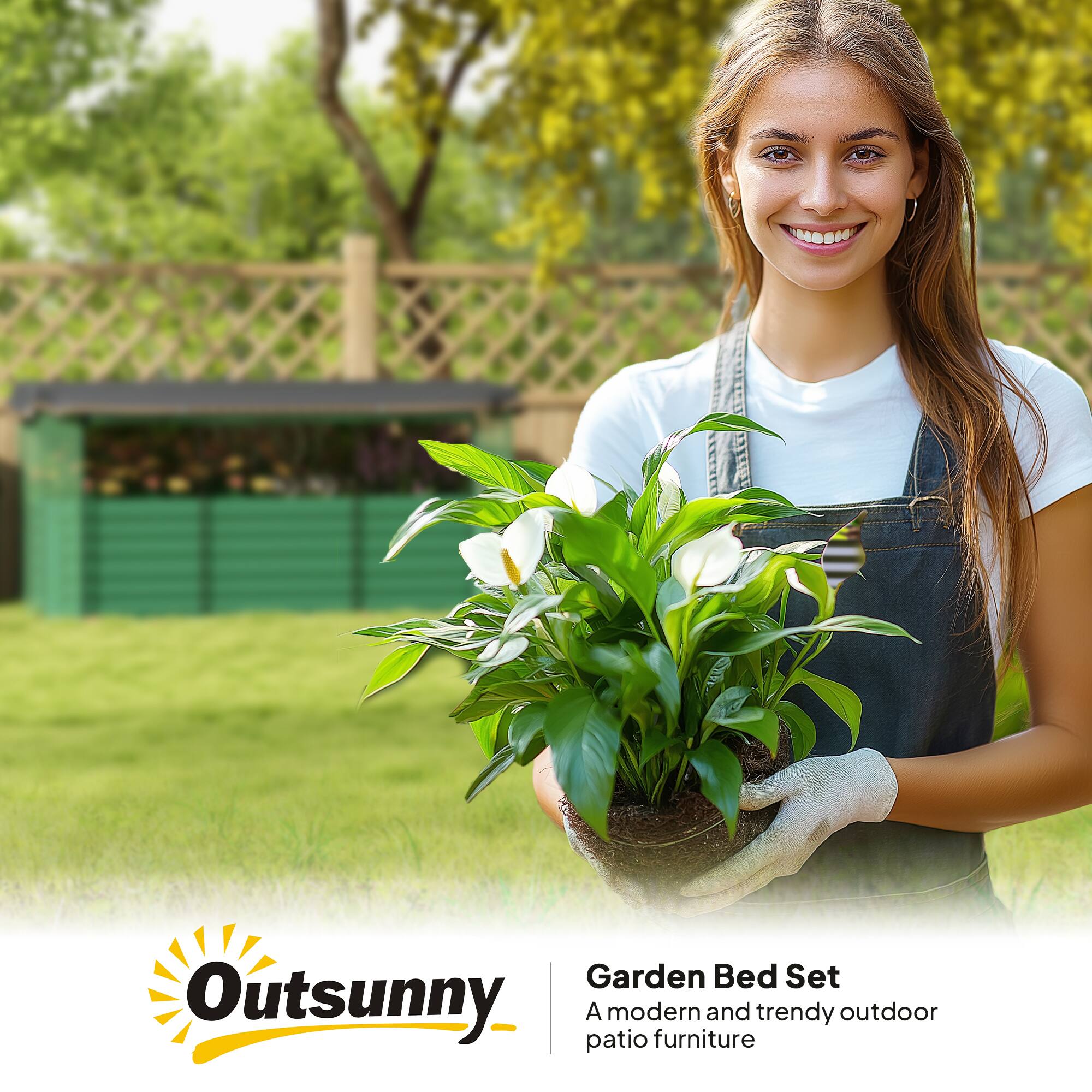 Garden Bed Set
Outsunny
A modern and trendy outdoor patio furniture