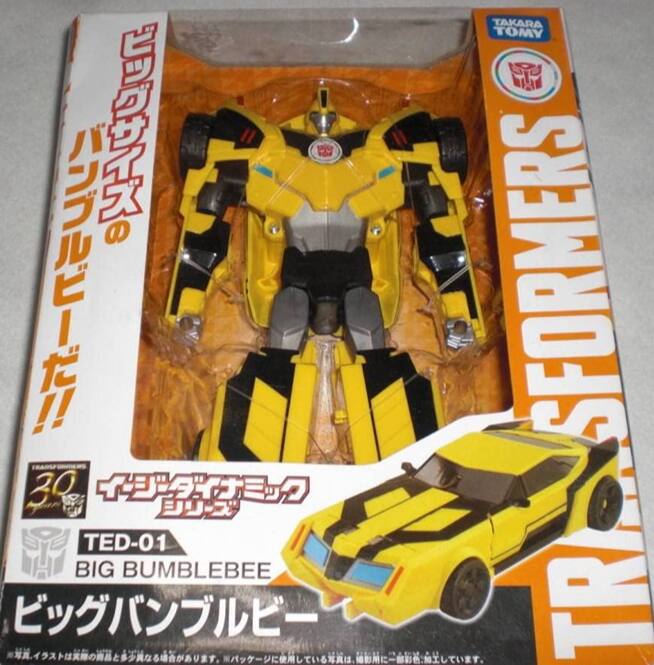 TAKARA TOMY  
TRANSFORMERS  
30  
TED-01  
BIG BUMBLEBEE