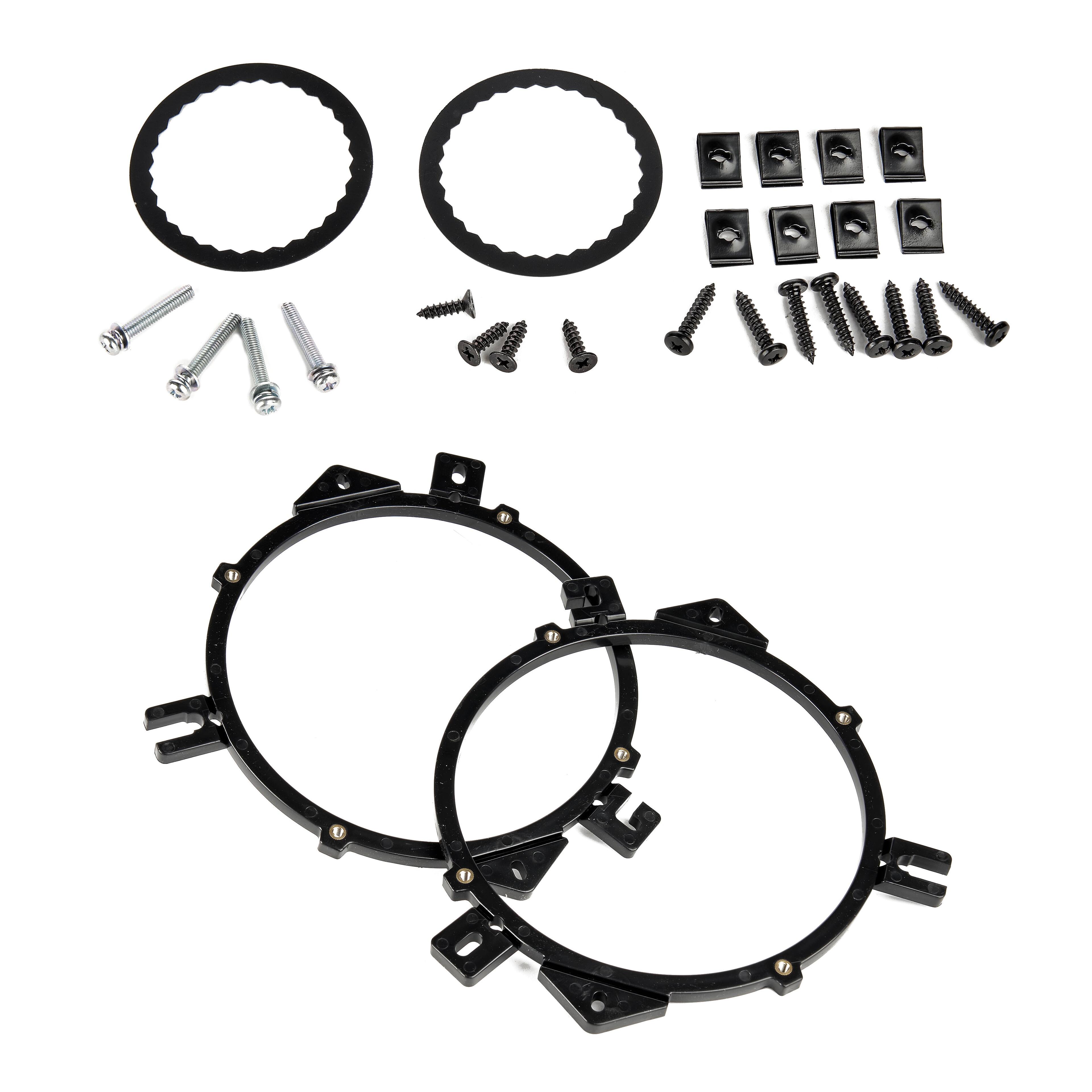 Alt View 10. NVX - VSP65KIT 750W Peak (250W RMS) 6.5in V-Series 2-Way Component Speaker System with 25mm Silk Dome Tweeters.