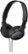 Front Zoom. Sony - ZX Series Wired On-Ear Headphones - Black.