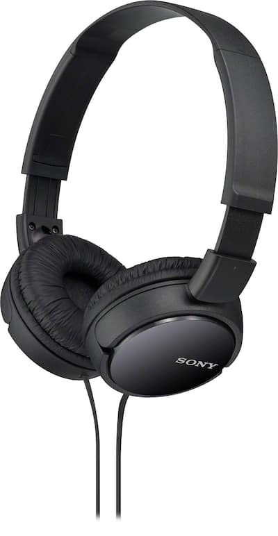 Sony ZX Series Wired On Ear Headphones Black MDRZX110/BLK - Best Buy Sony ZX Series Wired On Ear Headphones Black MDRZX110/BLK - Best Buy