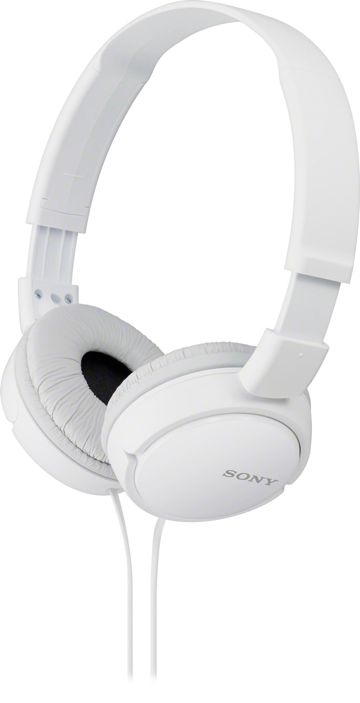 Sony ZX Series Wired On-Ear Headphones White MDRZX110/W 