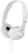 Front Zoom. Sony - ZX Series Wired On-Ear Headphones - White.