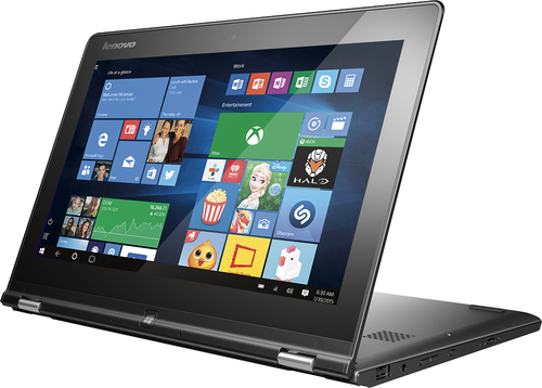  Lenovo - Yoga 2 2-in-1 11.6&quot; Touch-Screen Laptop - Intel Core i3 - 4GB Memory - 500GB Hard Drive - Silver/Black