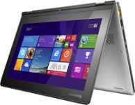Front Zoom. Lenovo - Yoga 2 2-in-1 11.6" Touch-Screen Laptop - Intel Core i5 - 4GB Memory - 128GB Solid State Drive - Silver/Black.