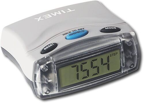 Angle Standard. Timex - Pedometer with Odometer and Calorie Meter.