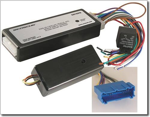 Front Standard. Scosche - Radio Replacement Interface for Select Cadillac Vehicles.