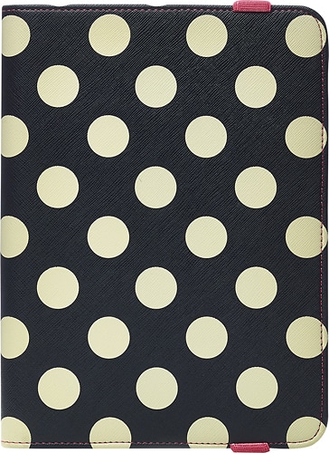 Studio C - Hot to Trot Universal Case for Most 9" - 10" Tablets - Black/White-Front_Standard 