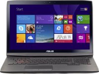 Front Zoom. ASUS - 17.3" Touch-Screen Laptop - Intel Core i7 - 8GB Memory - 1TB Hard Drive - Black/Silver.