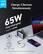 ANKER
The World's NO.1 Mobile Charging Brand
Charge 3 Devices Simultaneously
65W Fast Charging*
Powered by GaNPrime
11.3 oz
4.36 x 2.49 x 1.22"
Note: Charge at full speed via the wall charger.