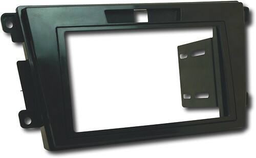 Angle Standard. Scosche - ISO DIN Pocket Installation Kit for 2007 Mazda CX7 Vehicles.
