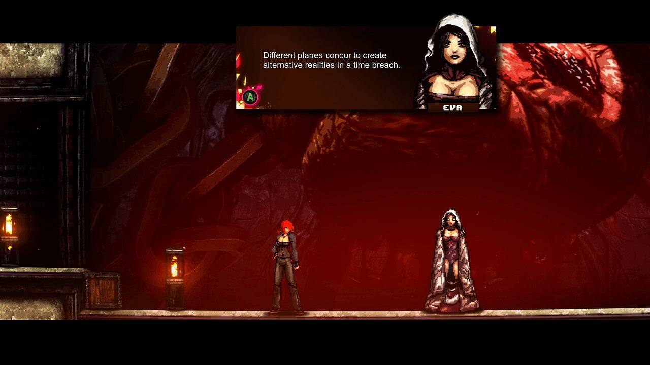 Different planes concur to create alternative realities in a time breach.