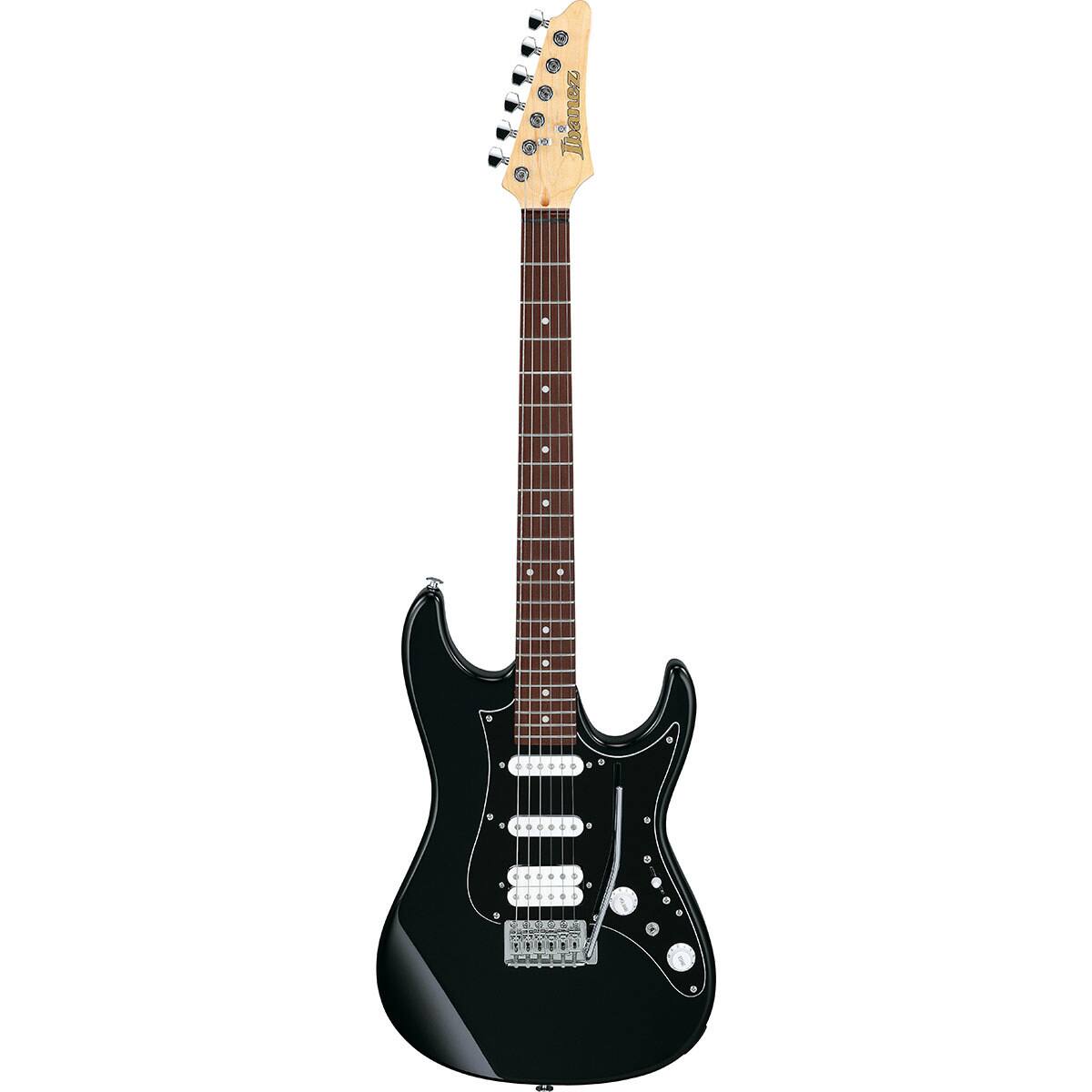 Front. Ibanez - Ibanez AZES Standard Series AZES40B Electric Guitar - Black.