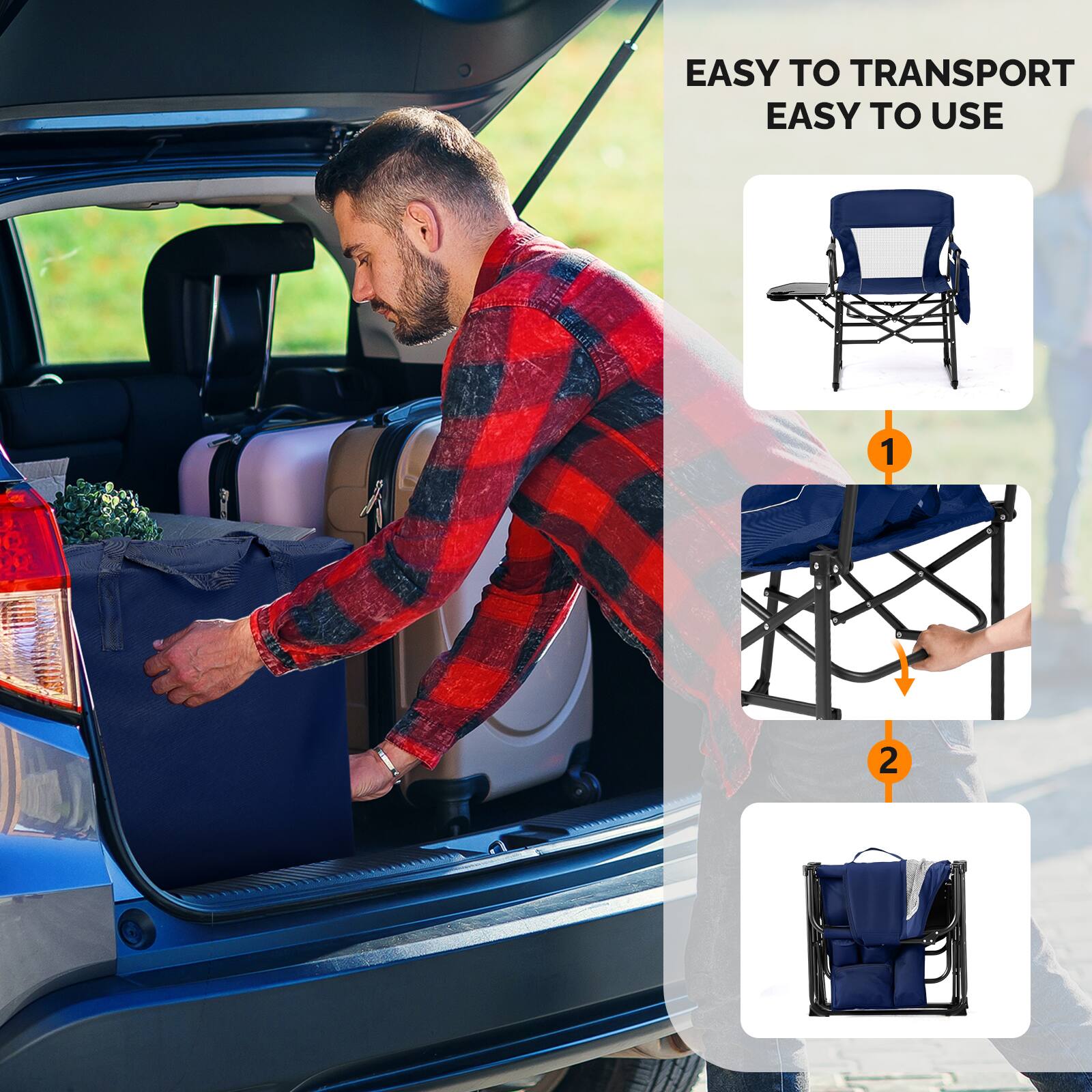 EASY TO TRANSPORT  
EASY TO USE
