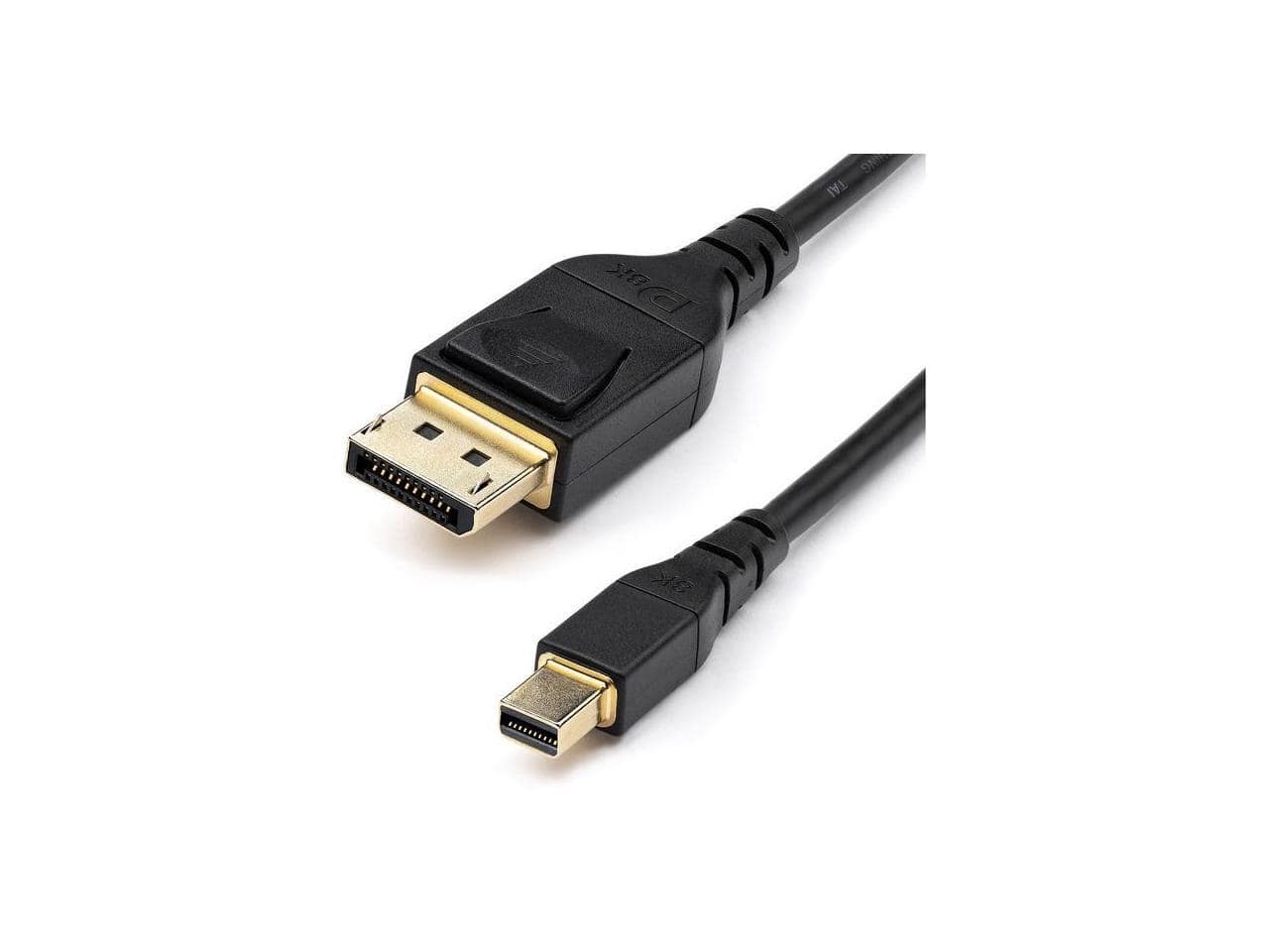 StarTech.com - 6ft Mini DP to DP 1.4 Cable - 8K 60Hz, 4K 120Hz, HDR, Slim (DP14MDPMM2MB)