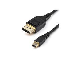 StarTech.com - 6ft Mini DP to DP 1.4 Cable - 8K 60Hz, 4K 120Hz, HDR, Slim (DP14MDPMM2MB)