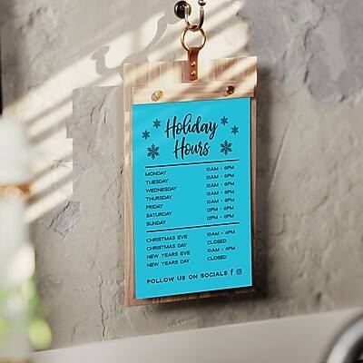 Holiday Hours

Monday: 10AM - 6PM  
Tuesday: 10AM - 6PM  
Wednesday: 10AM - 6PM  
Thursday: 10AM - 6PM  
Friday: 10AM - 6PM  
Saturday: 12PM - 6PM  
Sunday: 10AM - 4PM  

Christmas Eve: Closed  
Christmas Day: Closed  
New Year's Eve: Closed  
New Year's Day: Closed  

Follow us on socials!