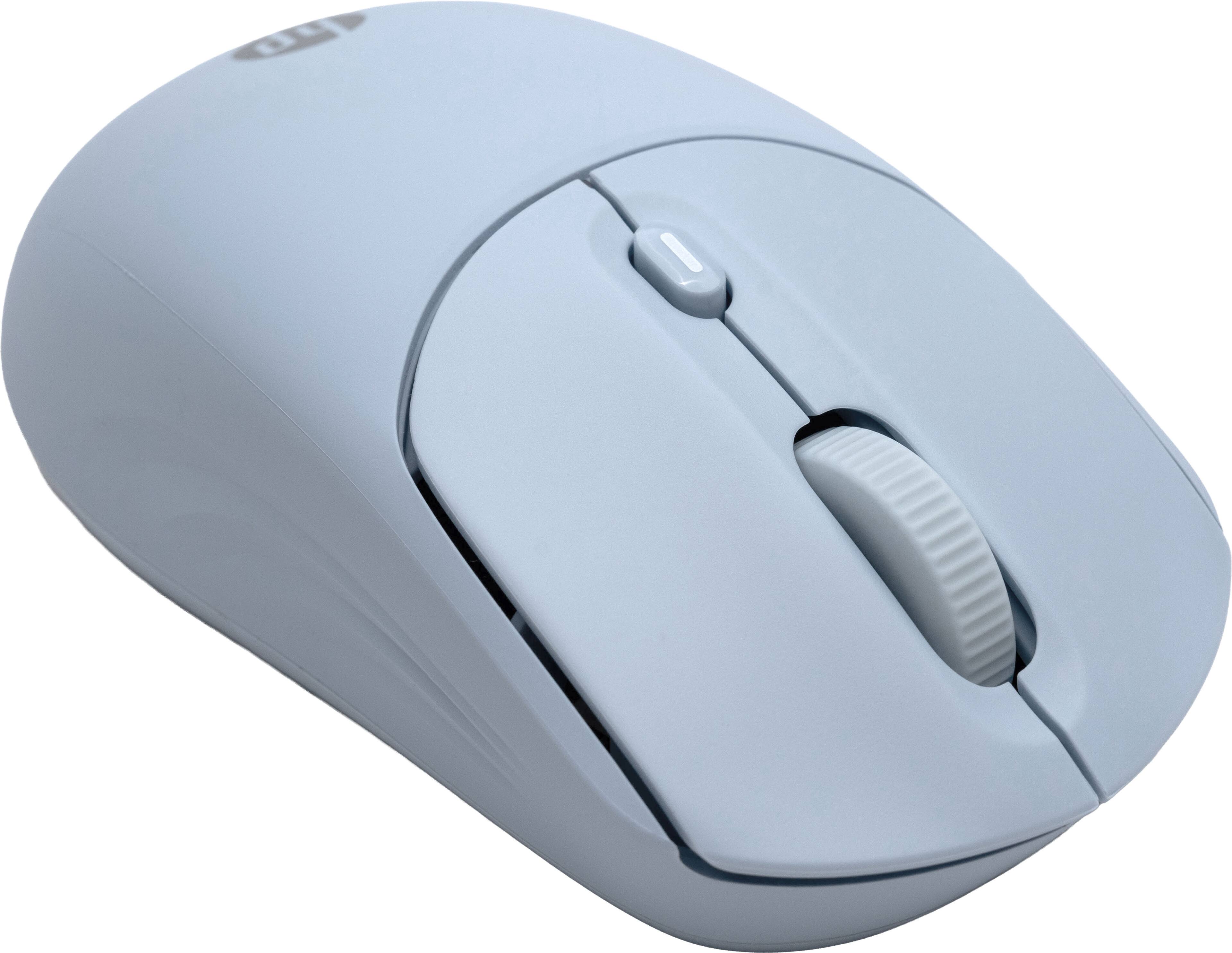 Alt View 4. HP - 400 Quiet Wireless Bluetooth Ambidextrous Mouse - Blue.