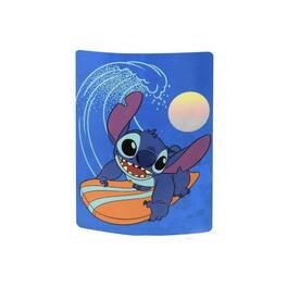 Disney - Lilo and Stitch 45 x 60 Inch Fleece Throw Blanket - Blue