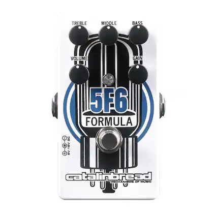 TREBLE MIDDLE BASS VOLUME GAIN DC: +18V 5F6 FORMULA catalinbread MECHANISMS OF MUSIC