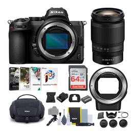 Nikon - Z 5 Mirrorless Digital Camera with 24-200mm Lens Bundle