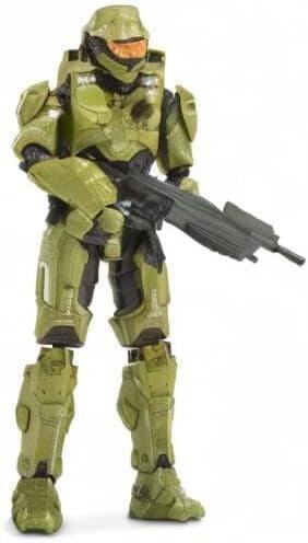 Alt View 3. Jazwares - Halo Infinite: Master Chief with Assault Rifle - 4" Action Figure.