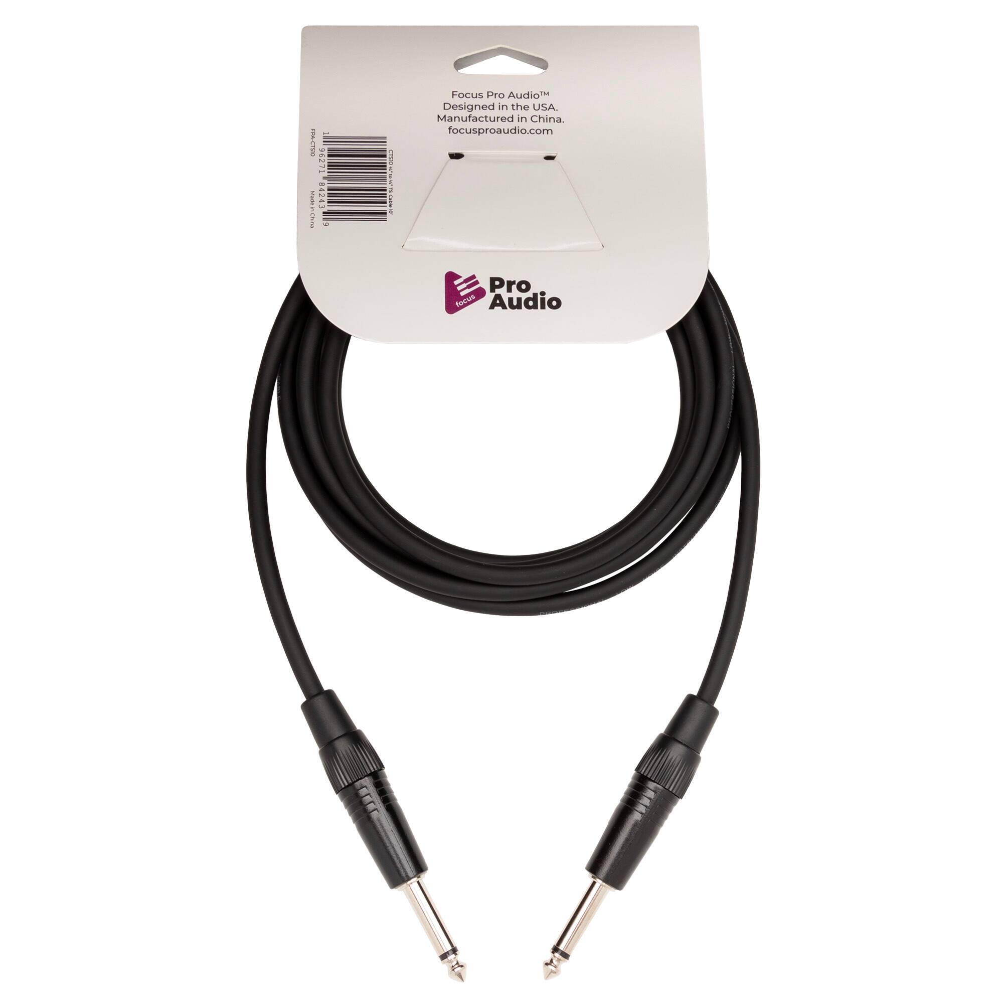 - m2rm 94271 ! 4243 i = I | - Focus Pro Audio Designed in the USA. Manufactured in China focusproaudio.com Pro Audio