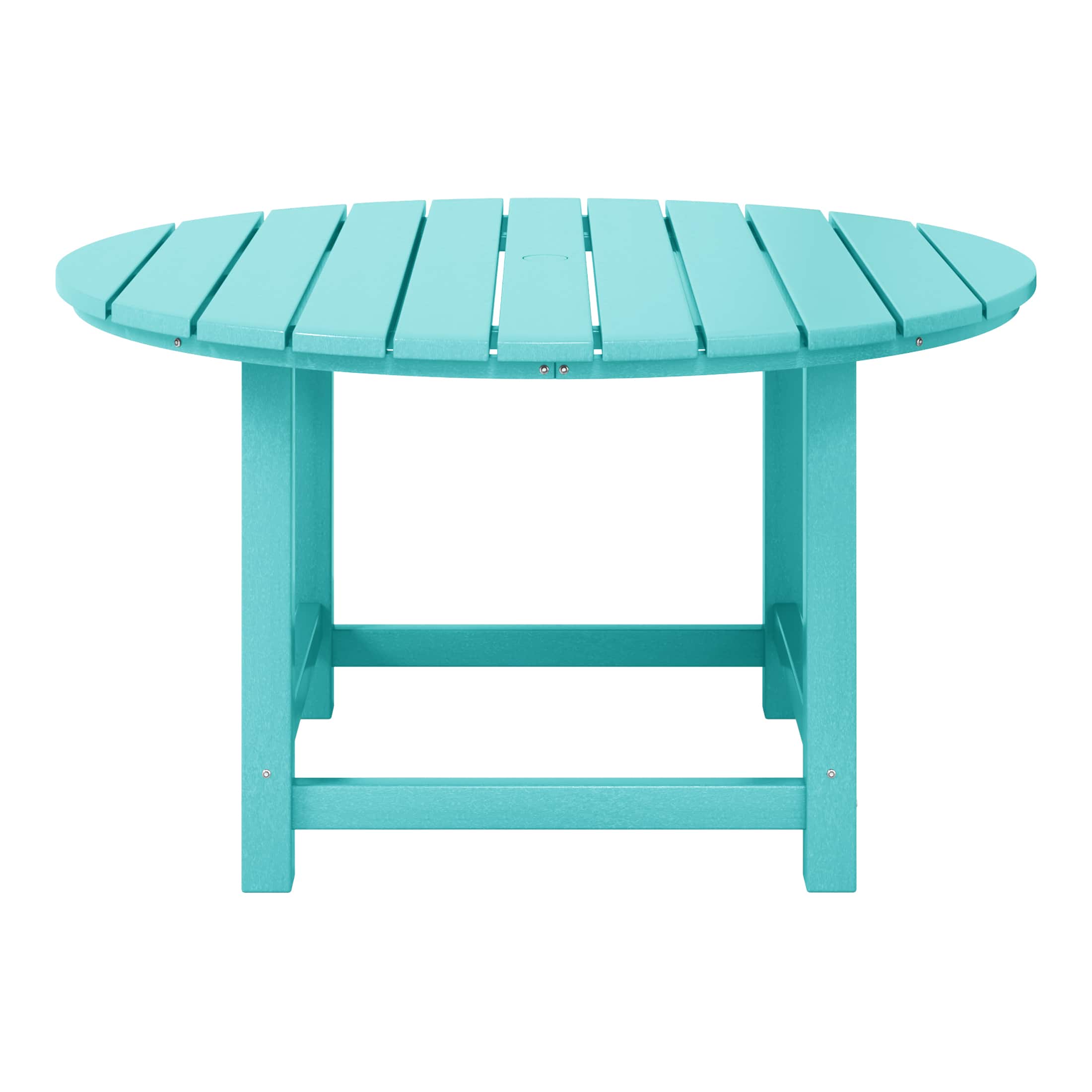 "WestinTrends - Malibu Kids Outdoor Patio Furniture HDPE 38"" Wide Round Dining Table - Turquoise" price history on PriceWatchPro