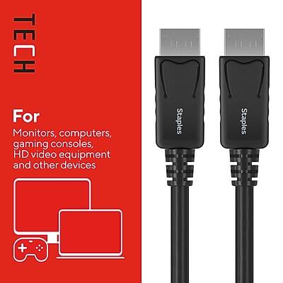 TECH

For Monitors, computers, gaming consoles, HD video equipment and other devices

Staples